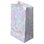 Pastel Confetti Gift Bag Klein Cadeauzakje (Voorkant Gekanteld)