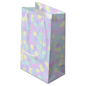 Pastel Confetti Gift Bag Klein Cadeauzakje (Achterkant Gekanteld)