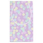 Pastel Confetti Gift Bag Klein Cadeauzakje (Achterkant)