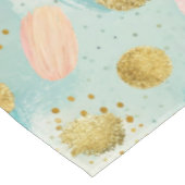 Pastel Confetti Glitter Abstract Patroon (2) Tafelkleed (Gekanteld)