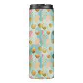 Pastel Confetti Glitter Abstract Patroon (2) Thermosbeker (Achterkant)