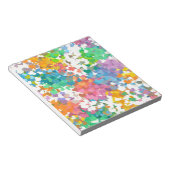 Pastel Confetti Harten Notitieblok (Schuin)