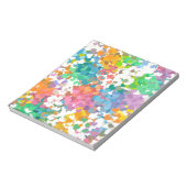 Pastel Confetti Harten Notitieblok (Linkerzijde)
