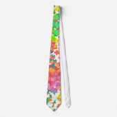 Pastel Confetti Harten Stropdas (Voorkant)