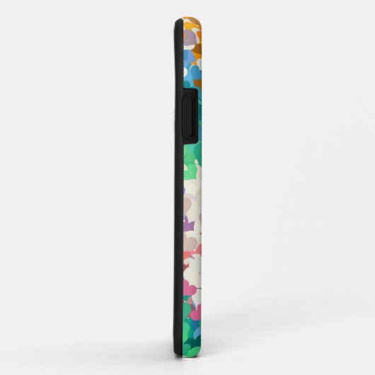 Pastel Confetti Hearts Case-Mate iPhone Case (Achterkant/rechts)