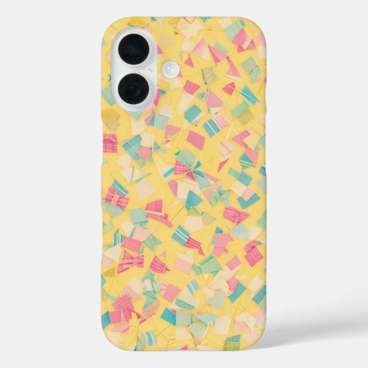 Pastel Confetti & linten Telefoonhoes Case-Mate iPhone Case (Achterkant)