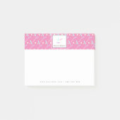Pastel Confetti Sprinkles Bakery Cake Logo Post-it® Notes (Voorkant)