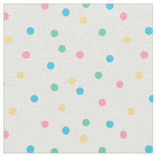 Pastel-Confetti Stof