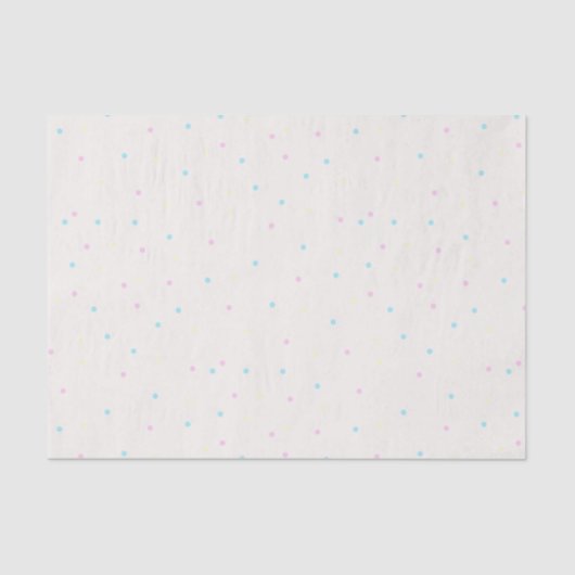 Pastel Confetti Tissuepapier (Voorkant)