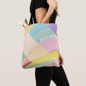 "Pastel Contact Formulier Illustratie Ontwerp Kuss Tote Bag (Dichtbij)
