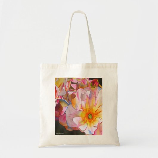 Pastel Cornelia Roos waterverf kunst schilderij Tote Bag (Voorkant)