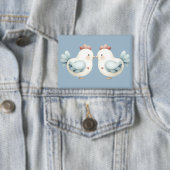 Pastel Cottagecore Chicken Button (Insitu)
