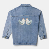 Pastel Cottagecore Kip Denim Jacket (Achterkant)