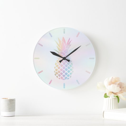 pastel covu pineapple design grote klok (Huis)
