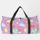 pastel cowgirl wild west saloon plunjezak (Achterkant)