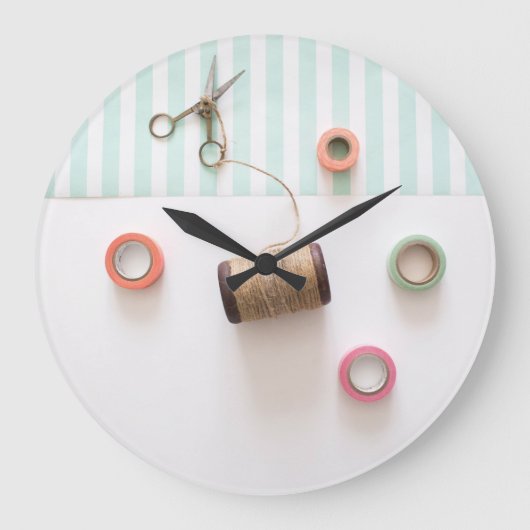 Pastel Craft Thema Grote Klok (Voorkant)