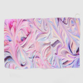 Pastel Creamy Frosting Golfhanddoek (Horizontaal)