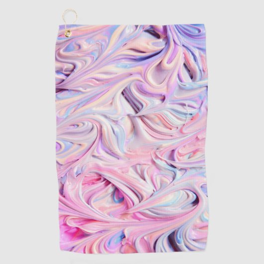 Pastel Creamy Frosting Golfhanddoek (Voorkant)