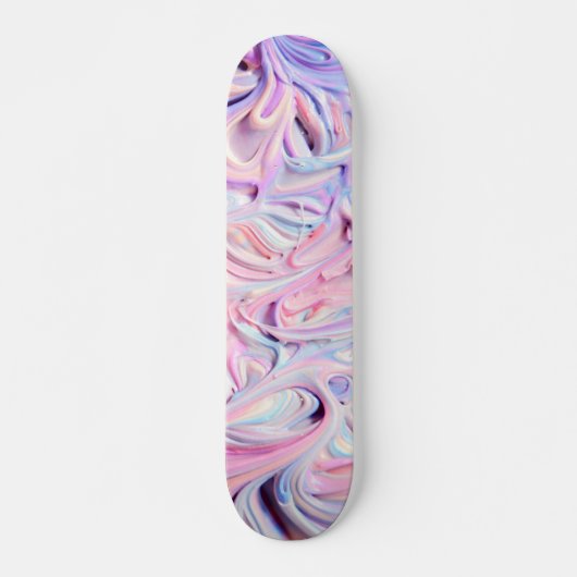 Pastel Creamy Frosting Persoonlijk Skateboard (Voorkant)
