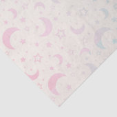 Pastel Crescent Moons en Sterren Halloween Tissuepapier (Detail)