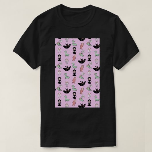 Pastel Cryptids (roze) Samsung Galaxy Soft Hoesje1 T-shirt (Design voorkant)