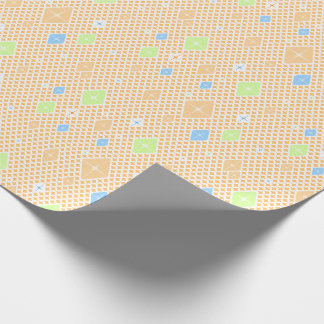 Pastel Crystal Star Pattern Cadeaupapier