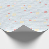 Pastel Crystal Star Pattern Wrapping Paper Cadeaupapier (Hoek)