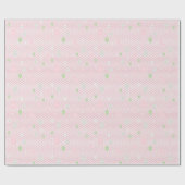 Pastel Crystal Star Pattern Wrapping Paper Cadeaupapier (Vlak)