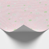 Pastel Crystal Star Pattern Wrapping Paper Cadeaupapier (Hoek)