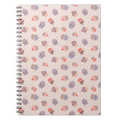Pastel Cupcake Confetti Spiral Notitieboek (Voorkant)