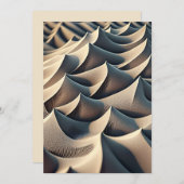 Pastel Currents Feestdagenkaart (Voorkant / Achterkant)