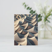 Pastel Currents Feestdagenkaart (Staand voorkant)