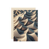 Pastel Currents Notitiekaartje (Voorkant / Achterkant in situ)