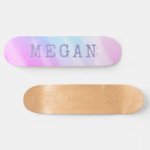 Pastel Custom Board Option to add Trucks & Wheels Persoonlijk Skateboard (Horizontaal)