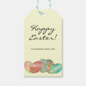 Pastel Custom Business Sponsor Pasen Ei Hunt Cadeaulabel (Voorkant)