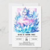 Pastel Custom Prinses Verjaardag Kaart (Voorkant)