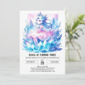 Pastel Custom Prinses Verjaardag Kaart (Staand voorkant)