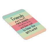 Pastel Cute Friends: zelden vriendschapsbanden Cit Magneet (Rechterzijde)