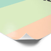 Pastel Cute Friends: zelden vriendschapsbanden Cit Perfect Poster (Hoek)