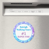 Pastel Cute Girly Super Fan Magneet (Insitu (Vaatwasser))