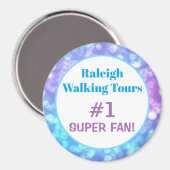 Pastel Cute Girly Super Fan Magneet (Voorkant / Achterkant)