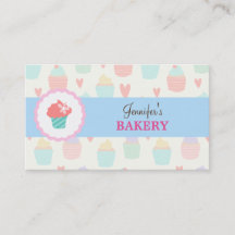 Pastel Cute Kawaii Bakery Business