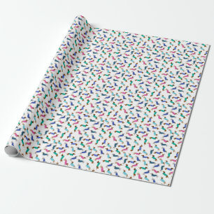 Pastel Dachshund Gift Wrap om het even welke Occas Cadeaupapier