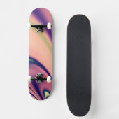 Pastel Dagen Fractal Persoonlijk Skateboard (Voorkant)