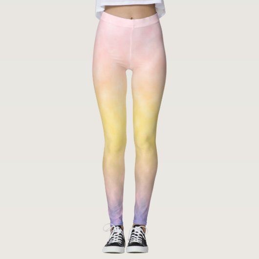 Pastel Dageraad Leggings (Voorkant)