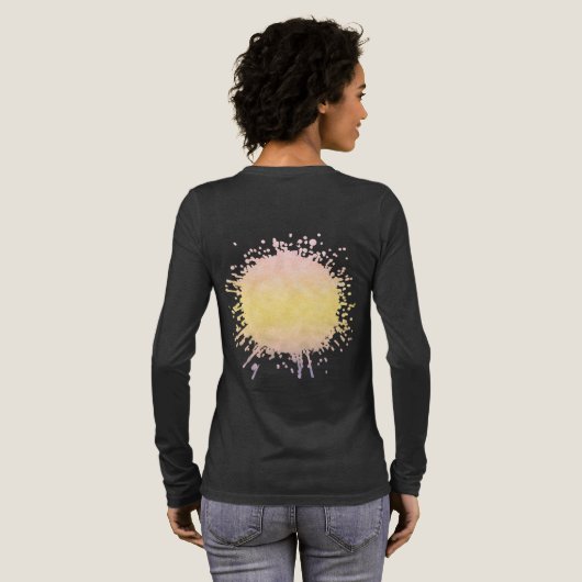 Pastel Dageraad Tri-Blend Shirt (Achterkant)