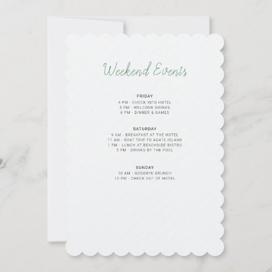 Pastel Dahlia Wildflower Krans vrijgezellenfeest Kaart (Achterkant)