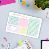 Pastel Daily SelfCare Planner Post-it Opmerkingen Post-it® Notes