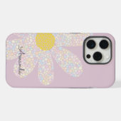 Pastel Daisy Case-Mate iPhone Hoesje 15 Pro Max Case (Achterkant horizontaal)