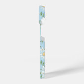 Pastel Daisy Flower Garden Pattern iPhone Hoesje (Linkerkant)